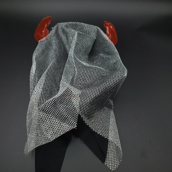 Red Skull Knight Mask , One Size, NWT - Picture 3 of 3